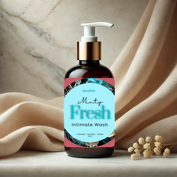 Organic and pH balanced feminine wash for a cool fresh feeling