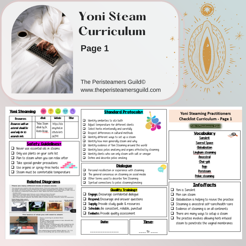 Yoni Steaming Practitioners Course